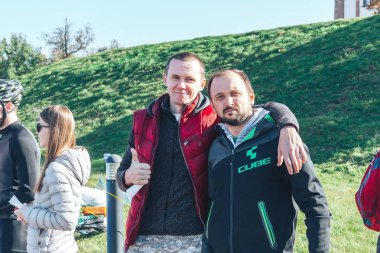 6 Ekim 2018 Novogrudok Belarus Castle Road Cross Country Run