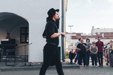 25 Mayıs 2019 Minsk Belarus Caddesi Şenlikleri