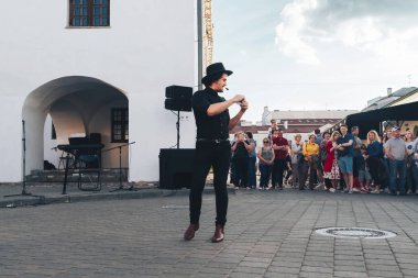 25 Mayıs 2019 Minsk Belarus Caddesi Şenlikleri