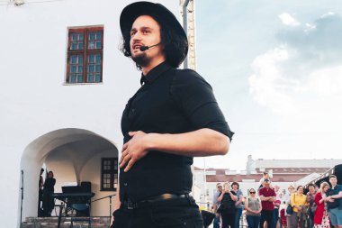 25 Mayıs 2019 Minsk Belarus Caddesi Şenlikleri