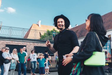 25 Mayıs 2019 Minsk Belarus Caddesi Şenlikleri