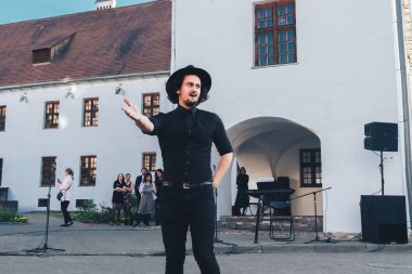 25 Mayıs 2019 Minsk Belarus Caddesi Şenlikleri