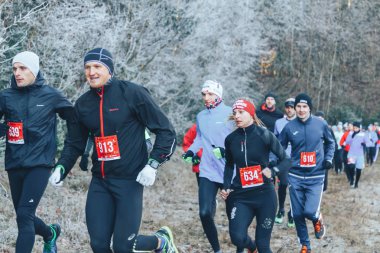 17 Kasım 2018 Logoisk Belarus Maratonu Böceği - 8. iz LOGOYSK