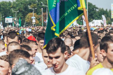 9 Eylül 2018 Minsk Belarus Yarı Maraton Minsk 2018