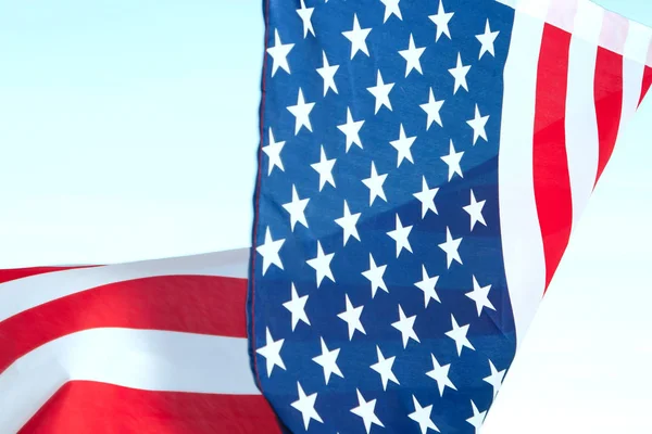 Vlajka Spojených států je plná — Stock fotografie
