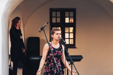 25 Mayıs 2019 Minsk Belarus Caddesi Şenlikleri