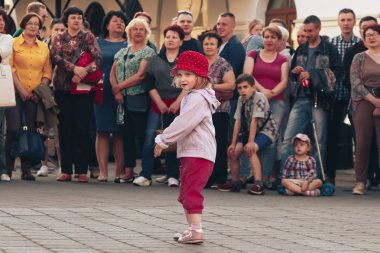 25 Mayıs 2019 Minsk Belarus Caddesi Şenlikleri