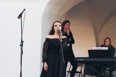 25 Mayıs 2019 Minsk Belarus Caddesi Şenlikleri