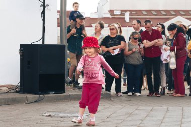 25 Mayıs 2019 Minsk Belarus Caddesi Şenlikleri