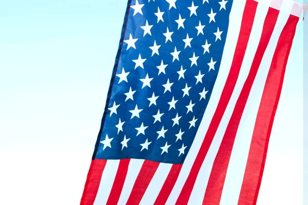 A bandeira dos Estados Unidos está embalada — Fotografia de Stock