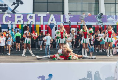 9 Eylül 2018 Minsk Belarus Yarı Maraton Minsk 2018