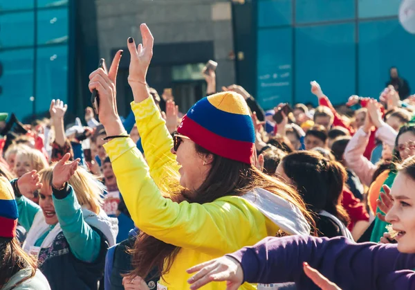 8 Mart 2019, Minsk Belarus Yarışı Kadınlar Günü onuruna 8 Mart