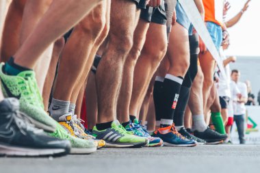 9 Eylül 2018 Minsk Belarus Yarı Maraton Minsk 2018