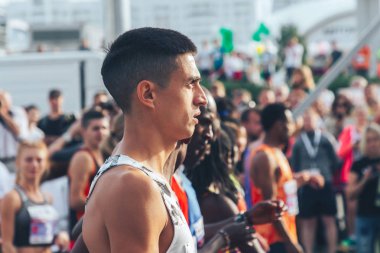 9 Eylül 2018 Minsk Belarus Yarı Maraton Minsk 2018