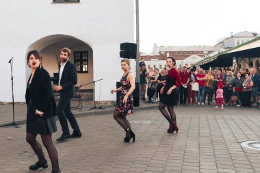 25 Mayıs 2019 Minsk Belarus Caddesi Şenlikleri