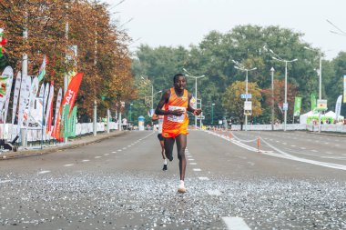 9 Eylül 2018 Minsk Belarus Yarı Maraton Minsk 2018