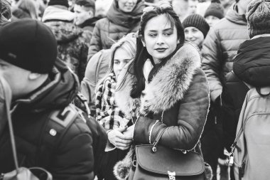 23 Şubat 2019 Minsk Belarus 23 Şubat bayramı onuruna gerçek erkekler yarışı