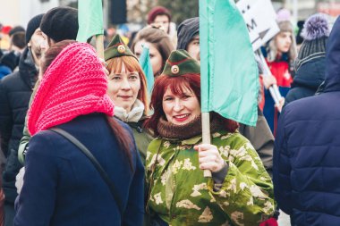 23 Şubat 2019 Minsk Belarus 23 Şubat bayramı onuruna gerçek erkekler yarışı