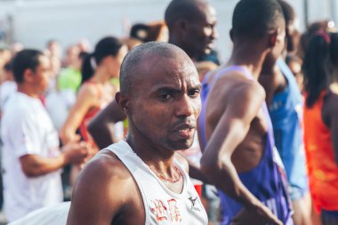 9 Eylül 2018 Minsk Belarus Yarı Maraton Minsk 2018