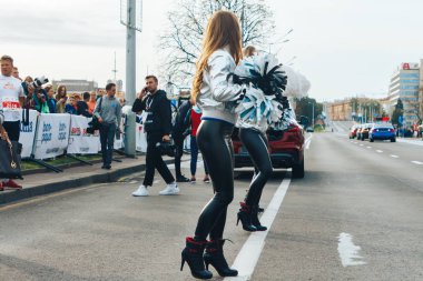 15 Eylül 2018 Minsk Belarus Yarı Maraton Minsk 2019