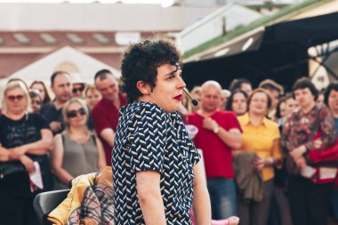 25 Mayıs 2019 Minsk Belarus Caddesi Şenlikleri