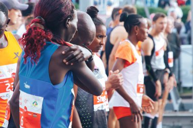 15 Eylül 2018 Minsk Belarus Yarı Maraton Minsk 2019