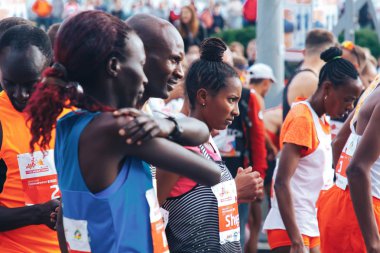 15 Eylül 2018 Minsk Belarus Yarı Maraton Minsk 2019