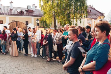25 Mayıs 2019 Minsk Belarus Caddesi Şenlikleri