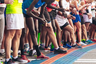 15 Eylül 2018 Minsk Belarus Yarı Maraton Minsk 2019