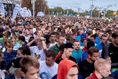 Yarı Maraton Minsk 2019 Şehirde Koşu