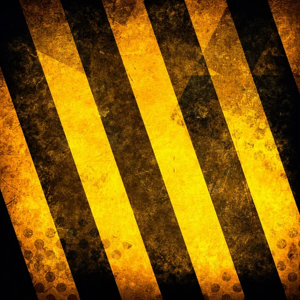 Linhas Pretas Amarelas Grunge Fundo — Fotografia de Stock