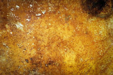 dokulu arka plan paslı demir plaka