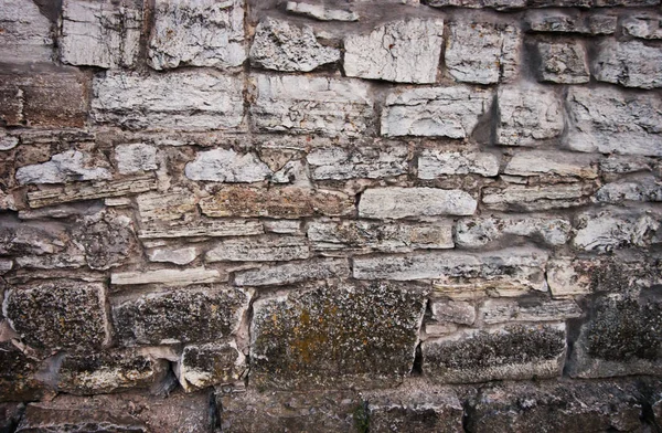 Antico Muro Pietra Naturale — Foto Stock