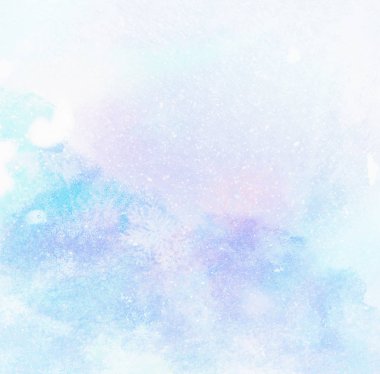 Kar taneleriyle kar mavisi arka plan