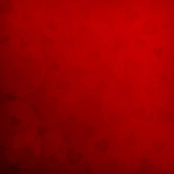 Red Valentines Background Hearts — Stock Photo, Image