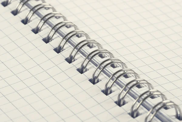 Open Spiral Notebook blank paper