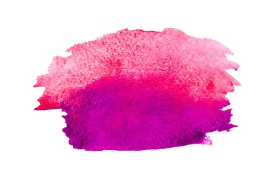 Arka plan üzerinde izole fırça darbesi