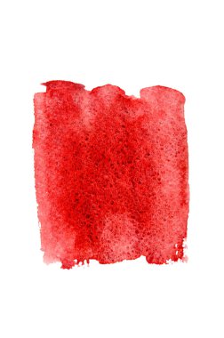 Kırmızı boya konturları kağıt üzerinde