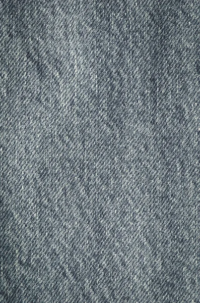 Texturizado Listrado Azul Jeans Denim Tecido Linho Fundo — Fotografia de Stock