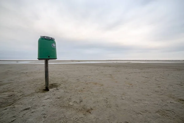 Tidal flats in the Wadden Sea at low tide