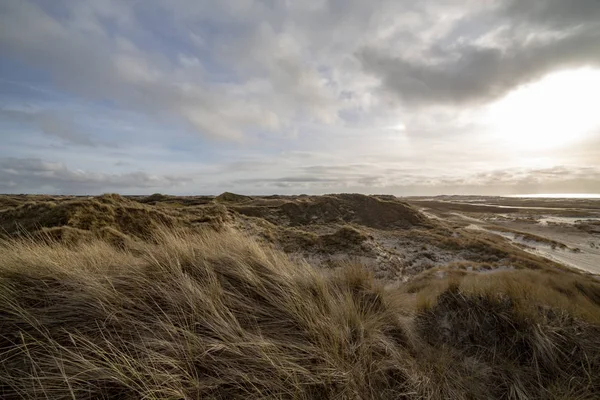 Nádherná atmosféra ostrova Amrum. — Stock fotografie