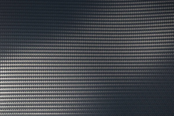 Reflexión Ligera Sobre Superficie Material Compuesto Fibra Carbono Tejida Gris —  Fotos de Stock