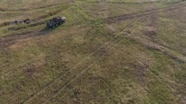 MRAP savaş oyunları sırasında.