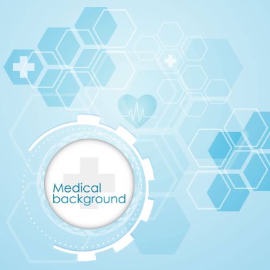 tıbbi arka plan. vektör
