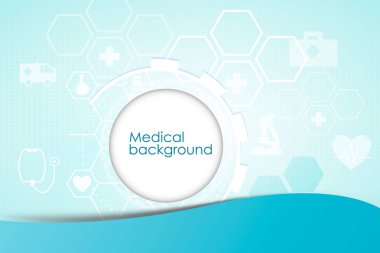 tıbbi arka plan. vektör