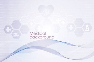 tıbbi arka plan. vektör
