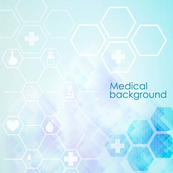 Abstract Medical Background Vector — Stock Vector