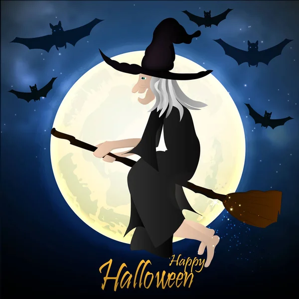 Halloween Hintergrund Vektorillustration — Stockvektor