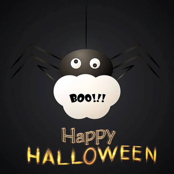 Frohes Halloween Vektorillustration — Stockvektor