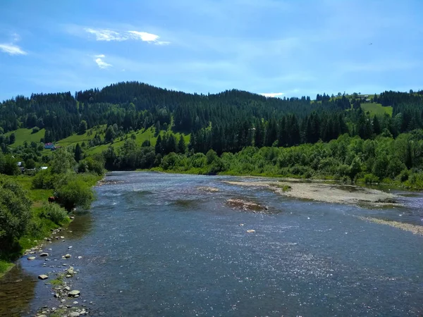 Sungai Cheremosh — Stok Foto